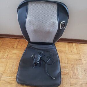 BACKPlus Shiatsu Back and Foot Massager Ultimate Kneading Heated